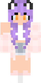 Kawaii Chan Hair Purple Aphmau