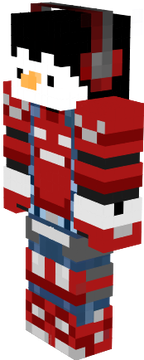 esqueleto vermelho