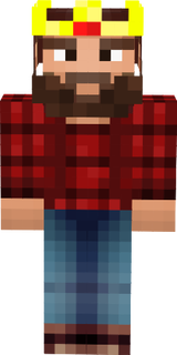 Skin minecraft bucheron hiver