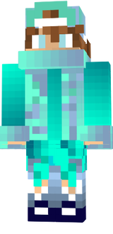 cool light blue pvp boy
