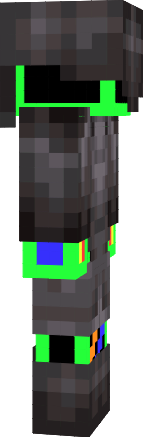 Preview of texture: cool skin but netherite version