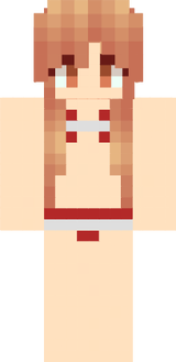 Asuna Girl Anime Knight Blonde Haired Bikini