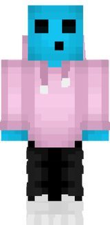 blue slime rosa