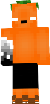 orange fire black herobraine