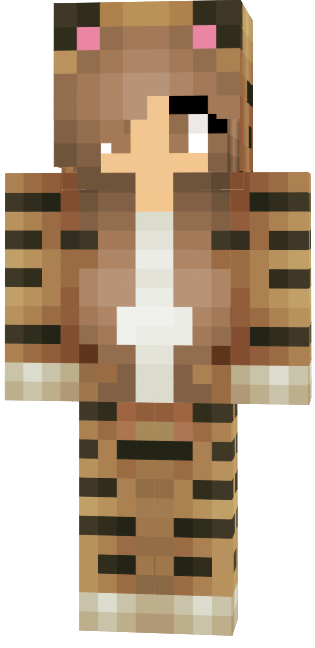 Preview of texture: tiger girl