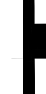 black white