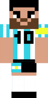Minecraft MESSİ Skin