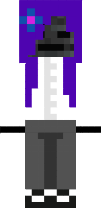 Preview of texture: Cute wither skeleton girl