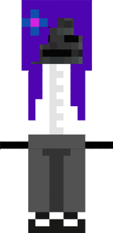 Cute wither skeleton girl