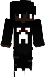 african guy with hoodie creeper and ripped jeans