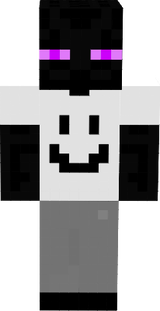 Ender Man Wears HAPPY t shirt