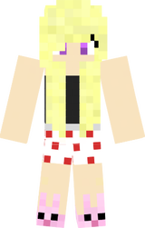 Ender Girl Blonde Haired Tomboy Skater Boxers Underwear