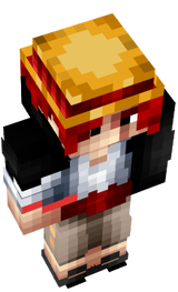 Red-Haired Shanks Minecraft skin