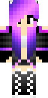 Ender Girl Dragon Cute Gamer Purple Hot