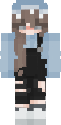Preview of texture: shark girl no bottom face