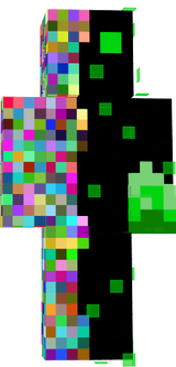 Green glitch enderman