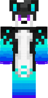 furry blue
