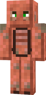 villager with copper armor