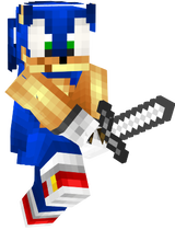 sonic battle pose