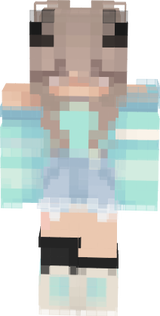 blue hoodie girl