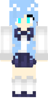 girl fox blue