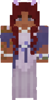 purple fluffy