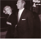 Norma jean and her ex husband joe in Florida 1961 after set of misfits
