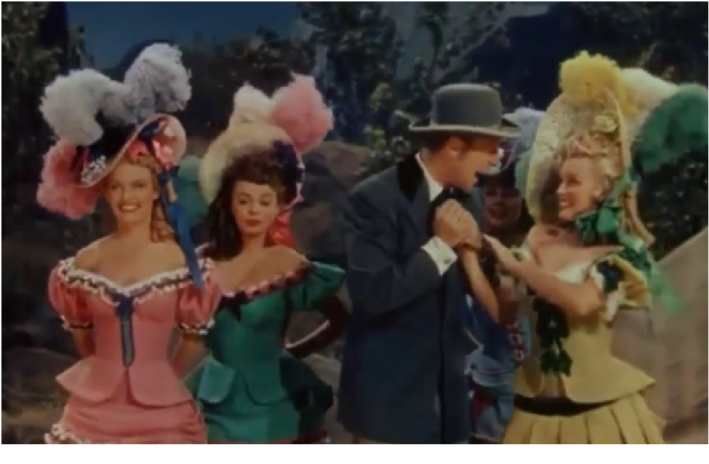 Preview of texture: dan darliey and marylin monroe what a fordward young man you are 1950