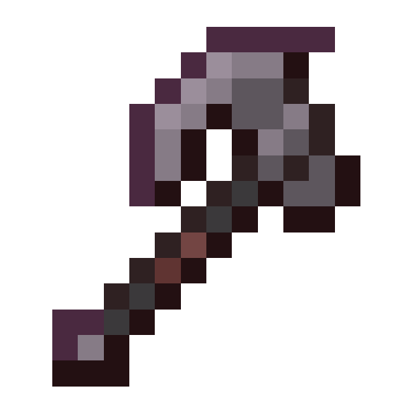 Preview of texture: netherite_axe