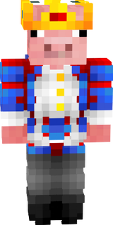 i made blue/red technoblade