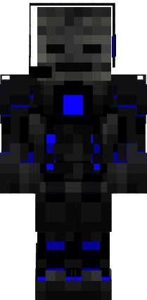 Preview of texture: Skeleton Cyberpunk Darkwalker