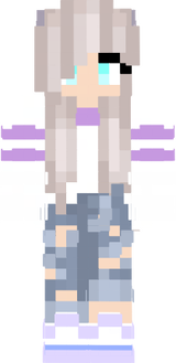 Blonde Hair Girl Wolf Tomboy
