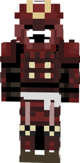 Crimson Samurai Warrior