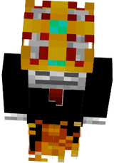 Fire skeleton king