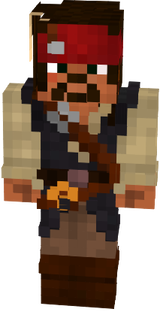 jack sparrow no hat/jacket