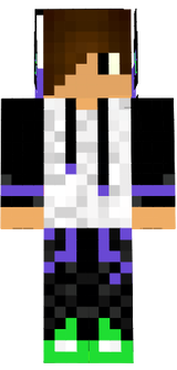 blue skin