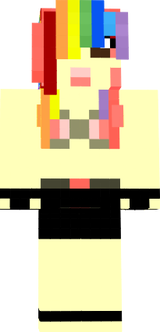 rainbow hair