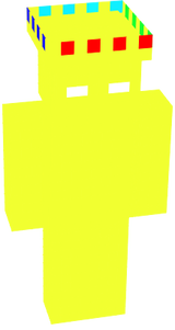 pixel gelb