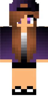 Ender Girl Brown Haired Tomboy Skater