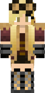 Steampunk engineer female