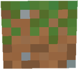 Grass block 8 bit texture
