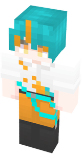 blue orange