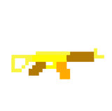 AKS-74U RIFLE GOLDEN