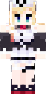 Yuzuki Choco maid outfit