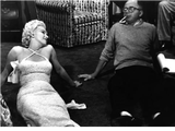 Marilynka Monroe on set seven year itch 1954