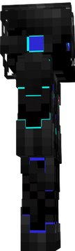iron man black blue