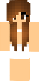 Girl Brown Hair Base Boxer Shorts Underwear Skin