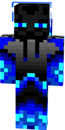 Preview of texture: Enderman bleu