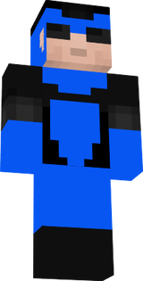 Blue suit mark