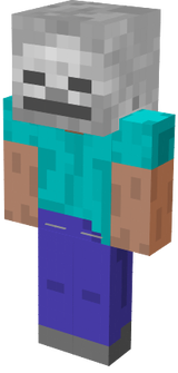 Sleleton steve